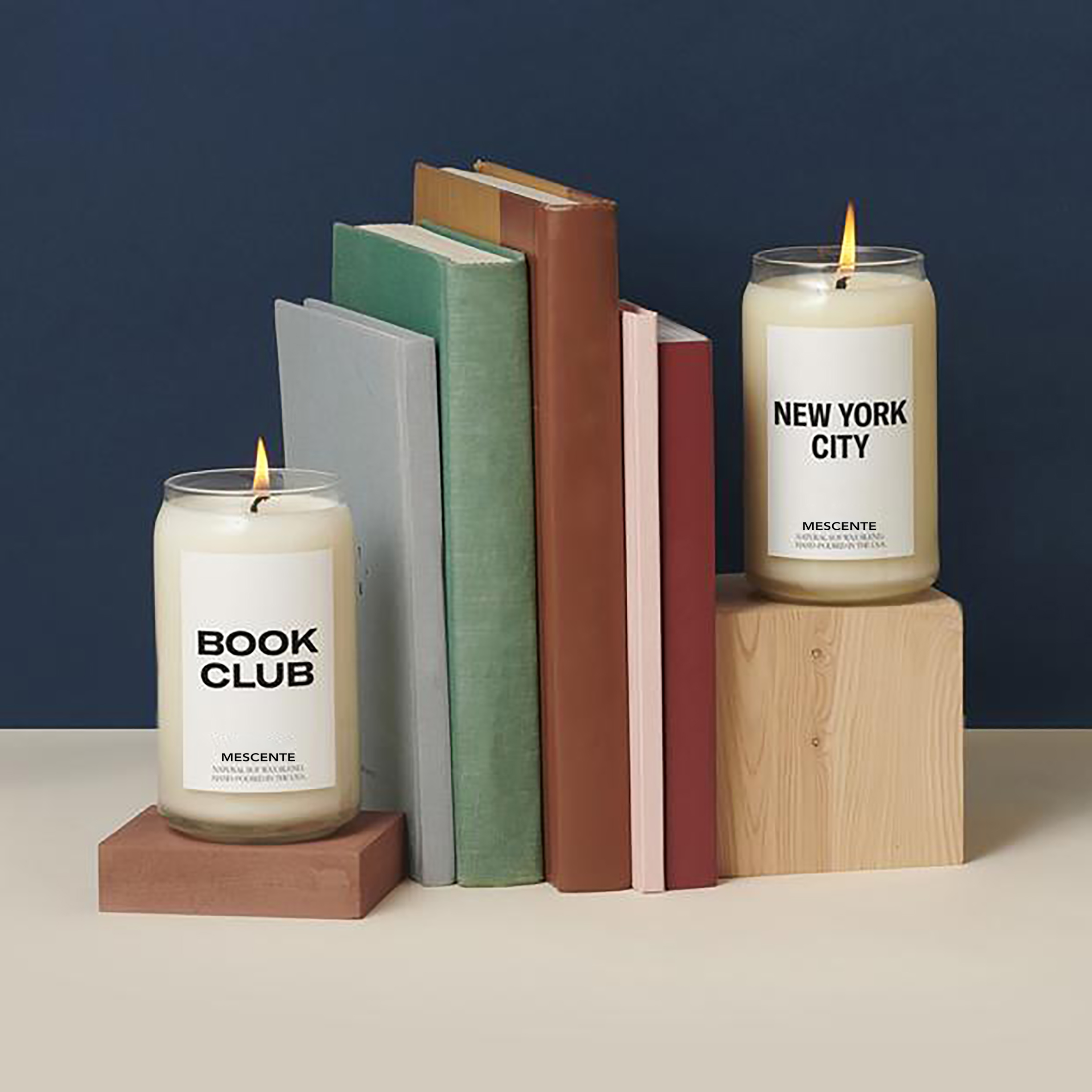 M&Scent Orgánach Saincheaptha Ceirmeacha Bó Finne Coinnle Woodwick, Coimeádán Coinnle