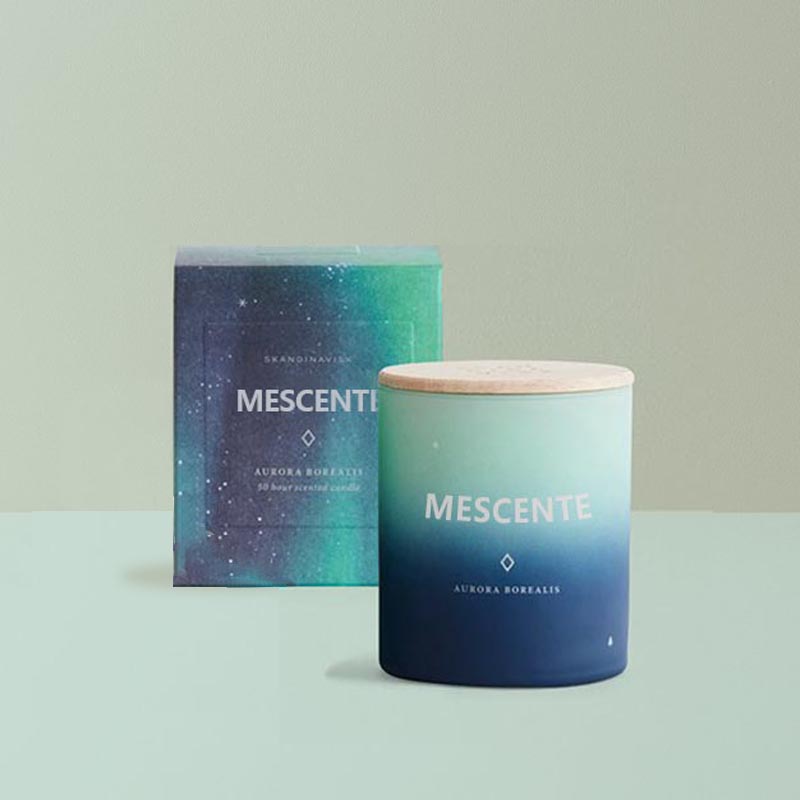M&Scent Lipéad Príobháideach Saincheaptha Maisiú Tí Coinnle Scented I bPróca Gloine