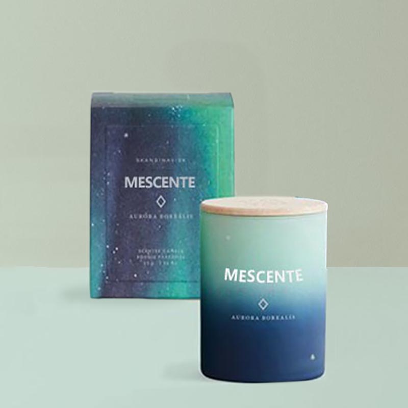 M&Scent Lipéad Príobháideach Saincheaptha Maisiú Tí Coinnle Scented I bPróca Gloine