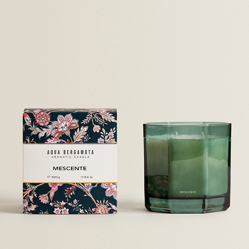 M&Scent Monarcha an Chustaim Próca Gloine Lipéad Príobháideach Próca Gloine Nádúrtha Céir Soighe Coinnle Scented