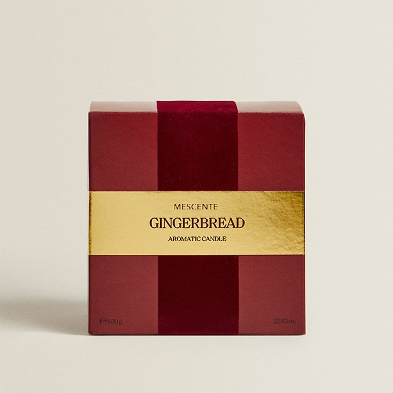 M&Scent Só an Chustam 3 Wicks Coinnle Lipéad Príobháideach Pearsantaithe Coinneal Scented Gloine Neamhlonrach Dubh