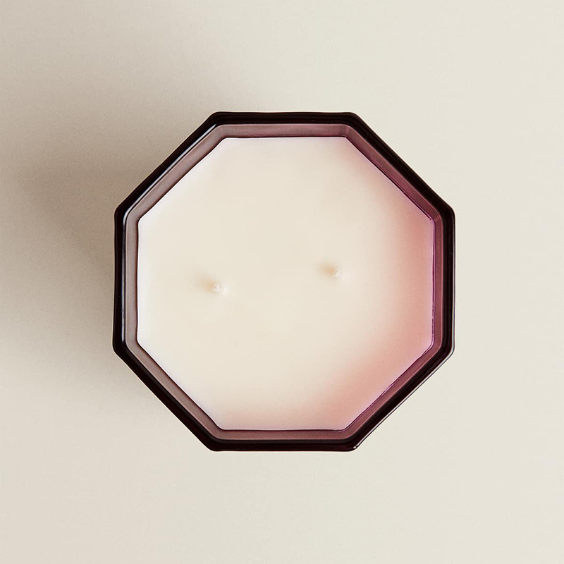 M&Boladh Só na Nollag Coinnle Scentáilte na Nollag Aromatherapy Coinnle Céir Soighe Aroma i mBosca Bronntanais Próca Gloine Dubh
