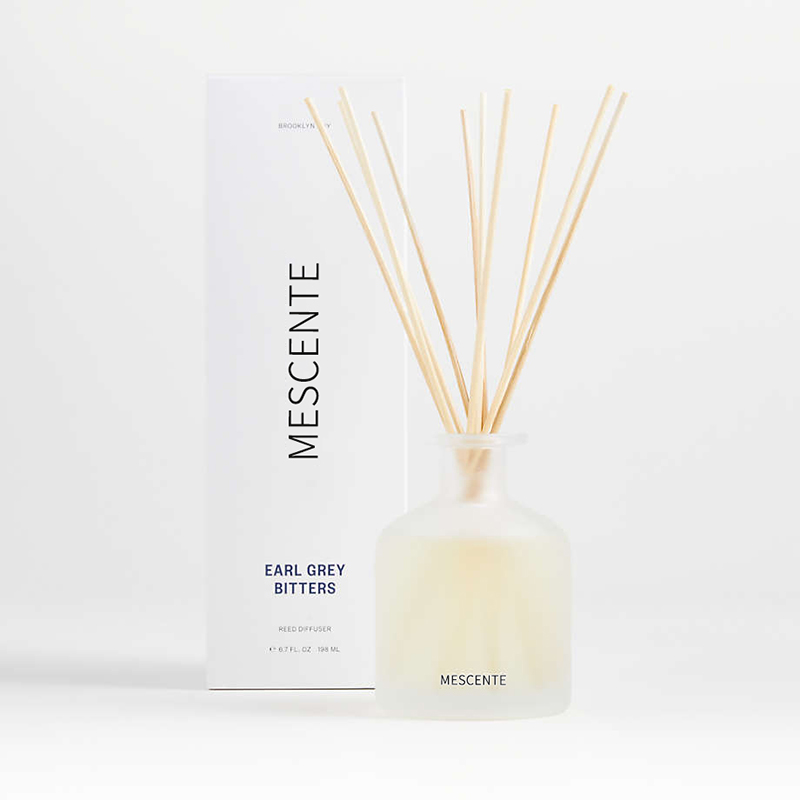 Lipéad príobháideach só M&Scent bronntanas difuser giolcach aroma dath corcra socraithe le bosca