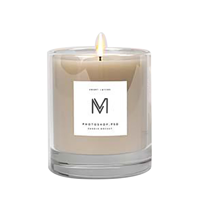 Monarcha mórdhíola M&Scent só go díreach lipéad príobháideach coinnle céir soighe cumhra le bosca ar an mórchóir
