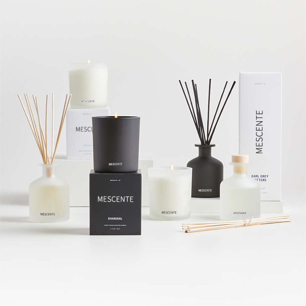 Lipéad príobháideach só M&Scent bronntanas difuser giolcach aroma dath corcra socraithe le bosca
