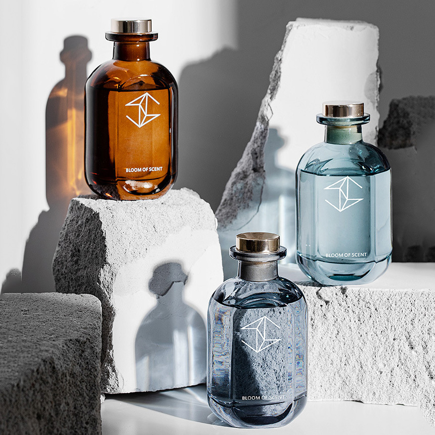 Tacar bronntanais difuser giolcach criostail Nollag M&Scent 500ml, diffuser giolcach tí