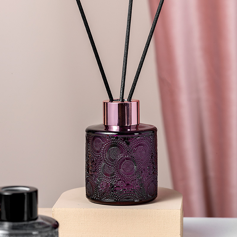 Buidéal diffuser giolcach lipéad príobháideach M&Scent le bosca bronntanais, só diffuser giolcach