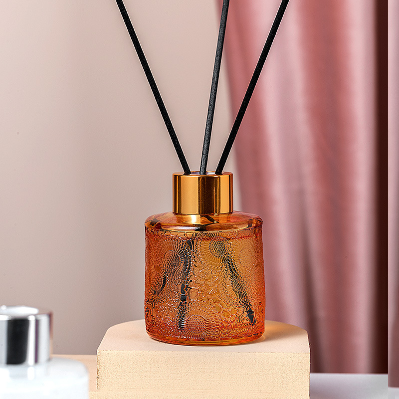 Buidéal diffuser giolcach lipéad príobháideach M&Scent le bosca bronntanais, só diffuser giolcach