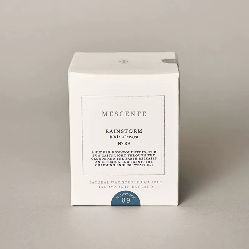 M&Boladh Lipéad Príobháideach Só Nua Mórdhíola Príobháideach Saincheaptha Prócaí Criostail na Nollag Coinneal Soighe Scented Kerzen le clúdach