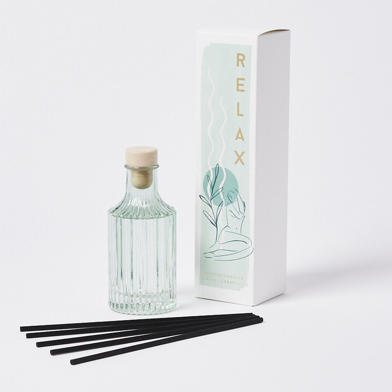 M&Scent Saincheaptha 100ml 200ml Buidéal Gloine Tatakan Chun Scaipeadh Bláthanna Giolcach