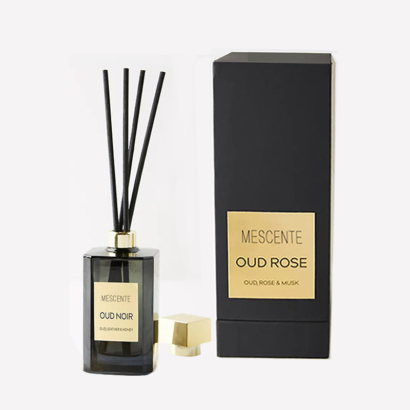 Buidéil Mhóra Maisiúla Travertine Poircealláin Lipéad Bán An Téalainn Cumhrán Giolcach Diffusers Soitheach
