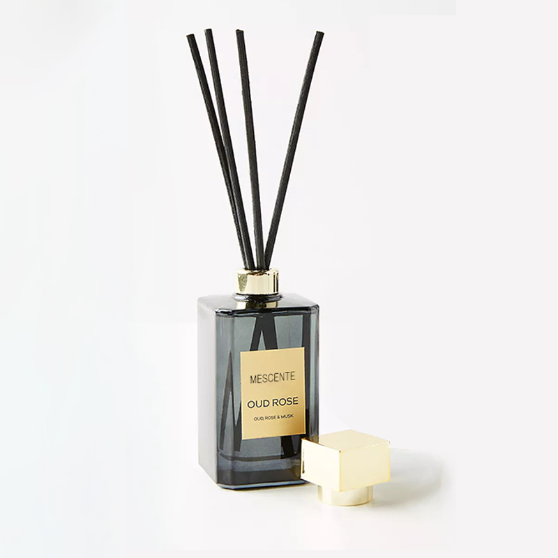 Buidéil Mhóra Maisiúla Travertine Poircealláin Lipéad Bán An Téalainn Cumhrán Giolcach Diffusers Soitheach