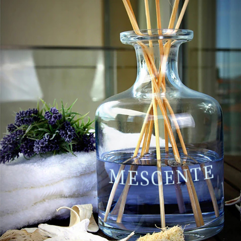 Earrach só 400ml Buidéil Bándearg atá Cairdiúil don Éicea Stroighne Leathar Liath Magnolia Boladh Bataí Bláthanna Diffuser Giolcach