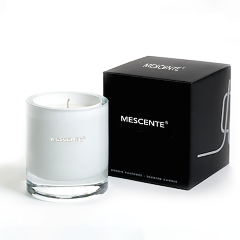 Prócaí só M&Scent coinneal cumhraithe ó chéir soighe socraithe le bosca só