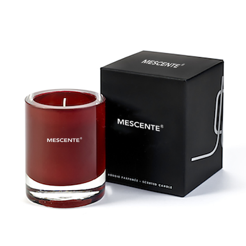Prócaí só M&Scent coinneal cumhraithe ó chéir soighe socraithe le bosca só