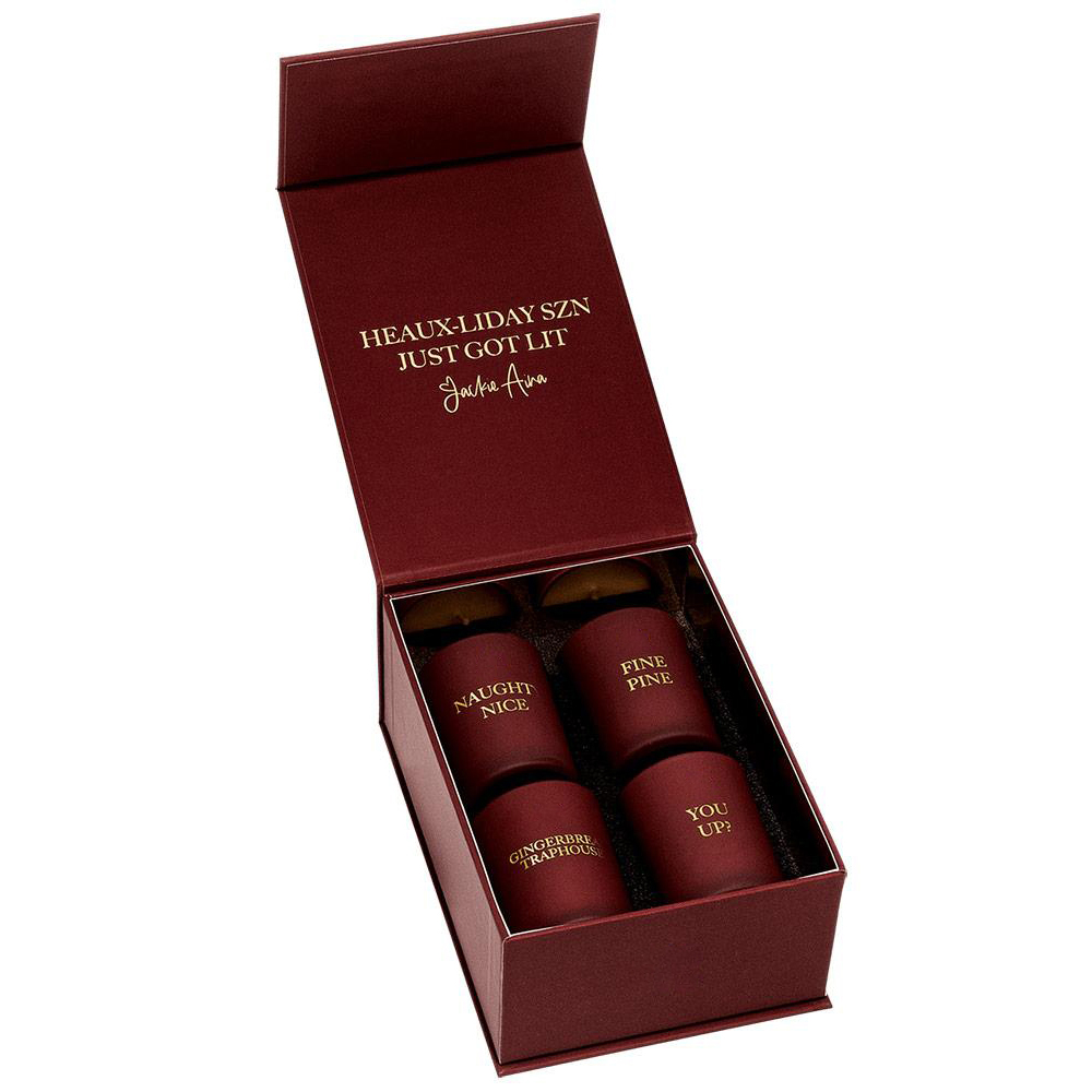 M&Scent só lipéad príobháideach decor baile maisiúchán coinneal cumhra sraith bronntanas coinneal de 4