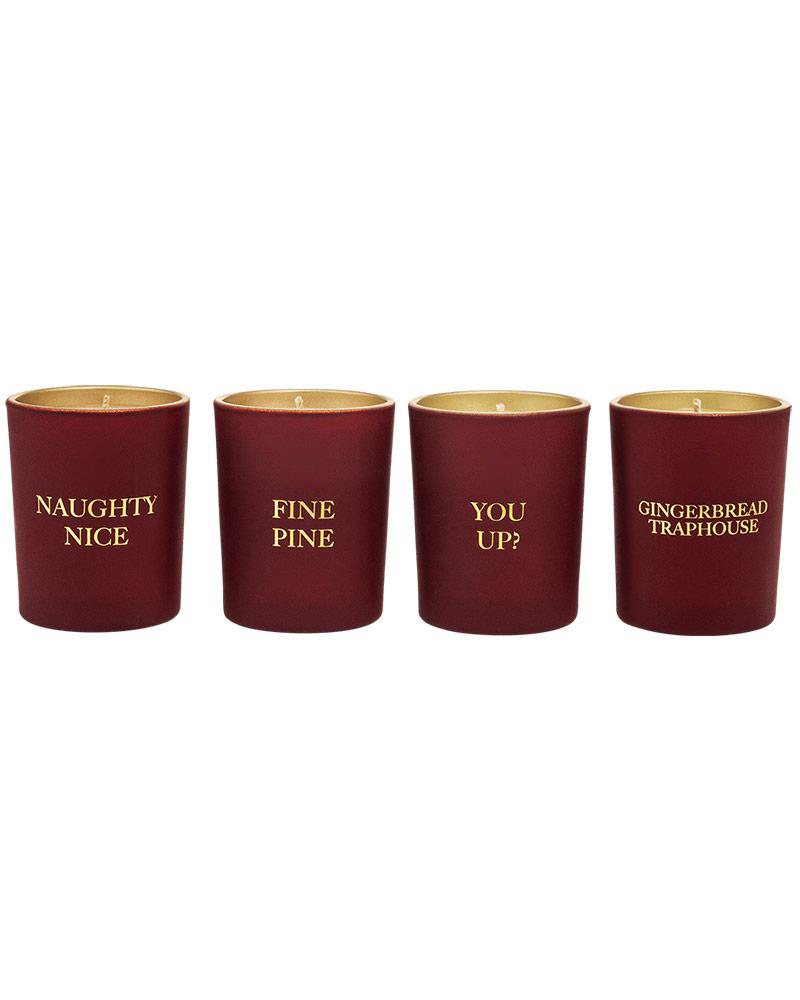 M&Scent só lipéad príobháideach decor baile maisiúchán coinneal cumhra sraith bronntanas coinneal de 4