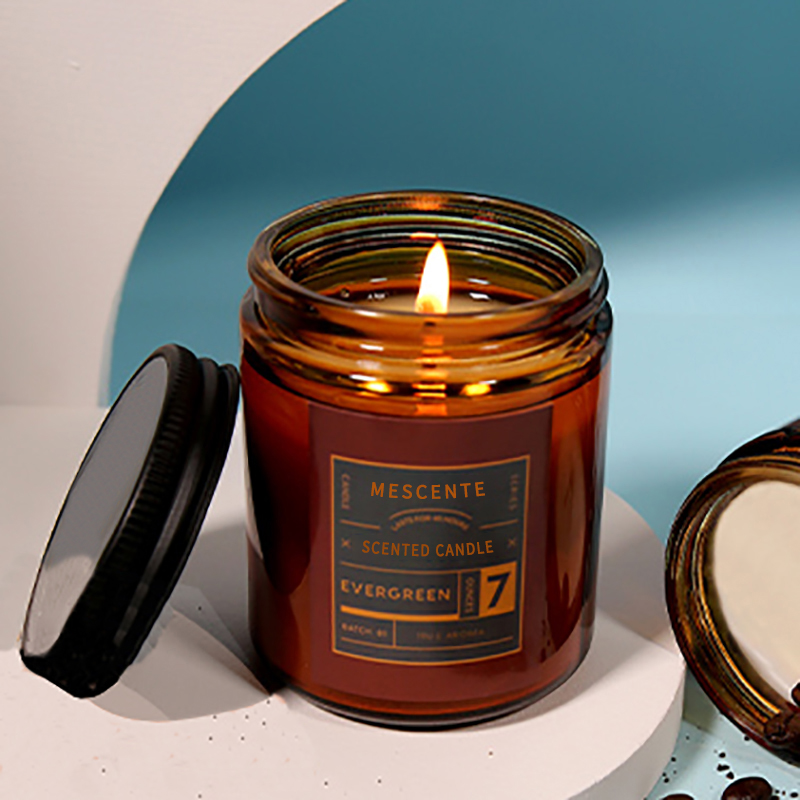 M&Scent lipéad saincheaptha coinnle céir soighe cumhra le clúdach