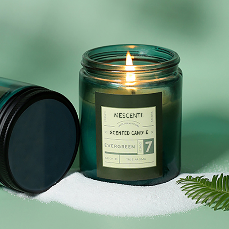M&Scent lipéad saincheaptha coinnle céir soighe cumhra le clúdach