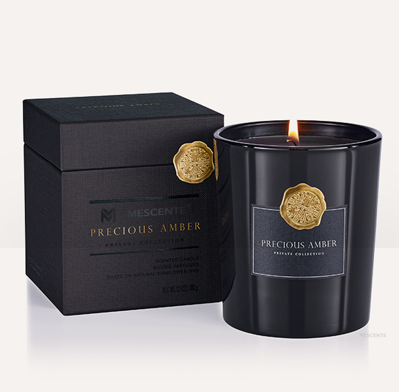 M&Scent saincheaptha prócaí gloine maisiúil cumhra coinneal céir soighe