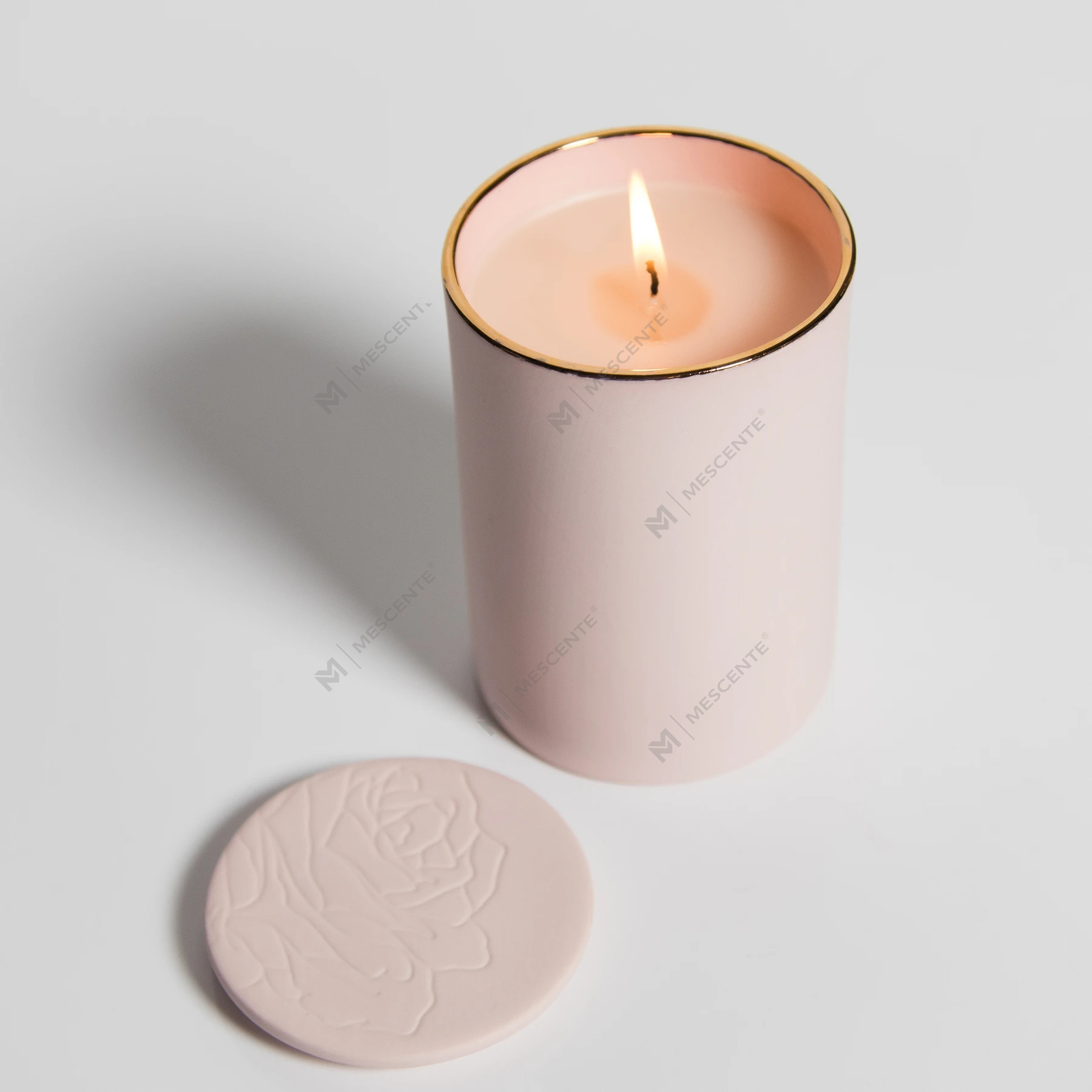 Sealbhóir Gloine Só Mórdhíola M&Boladh Coinnle Ola Cumhráin Cheap Scent Bronntanais Le Lógó