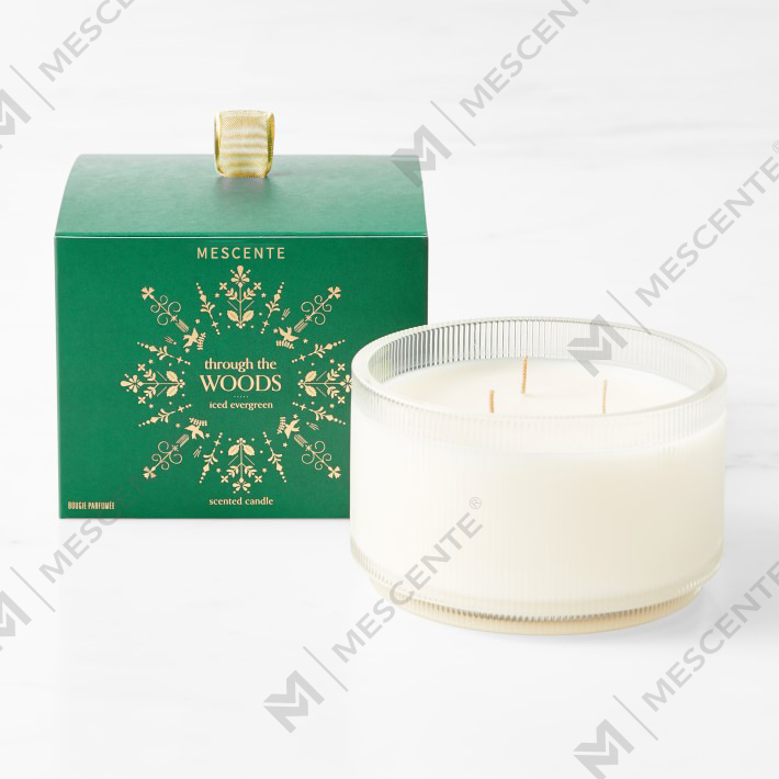 M&Scent Custom Made Lógó Homemade Soiléire Orgánach Coinnle Soighe Scented Lipéad Príobháideach I bPróca Gloine