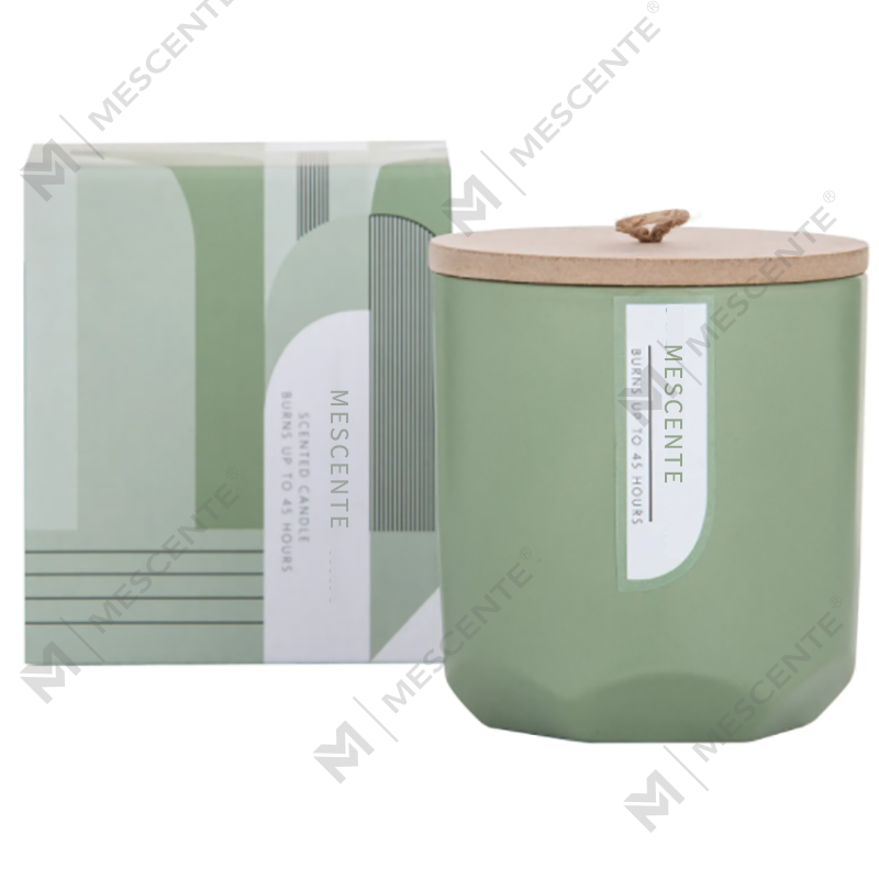M&Scent Só an Chustaim Cruthaigh do Dhéantóir Coinnle Soighe Scentáilte Adhmaid Féin i bPróca Gloine