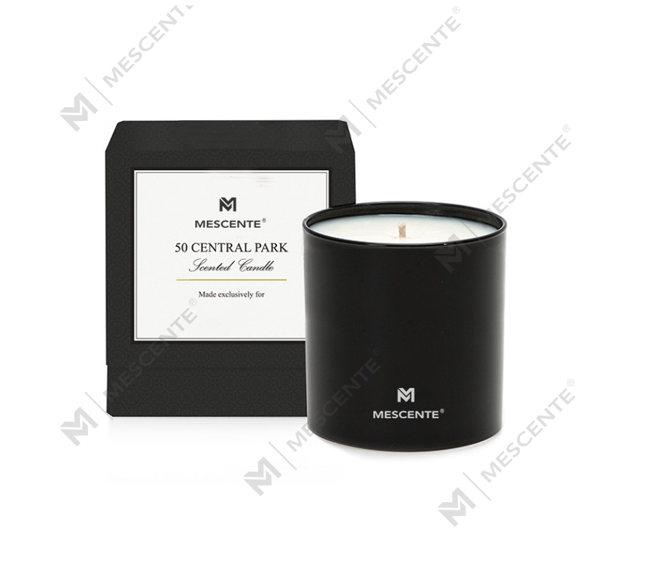 Boladh M&S Lipéad Príobháideach Só Mórdhíola Chrome Coinnle Aromatherapy Fireann 22 Oz Le Criostail Laistigh
