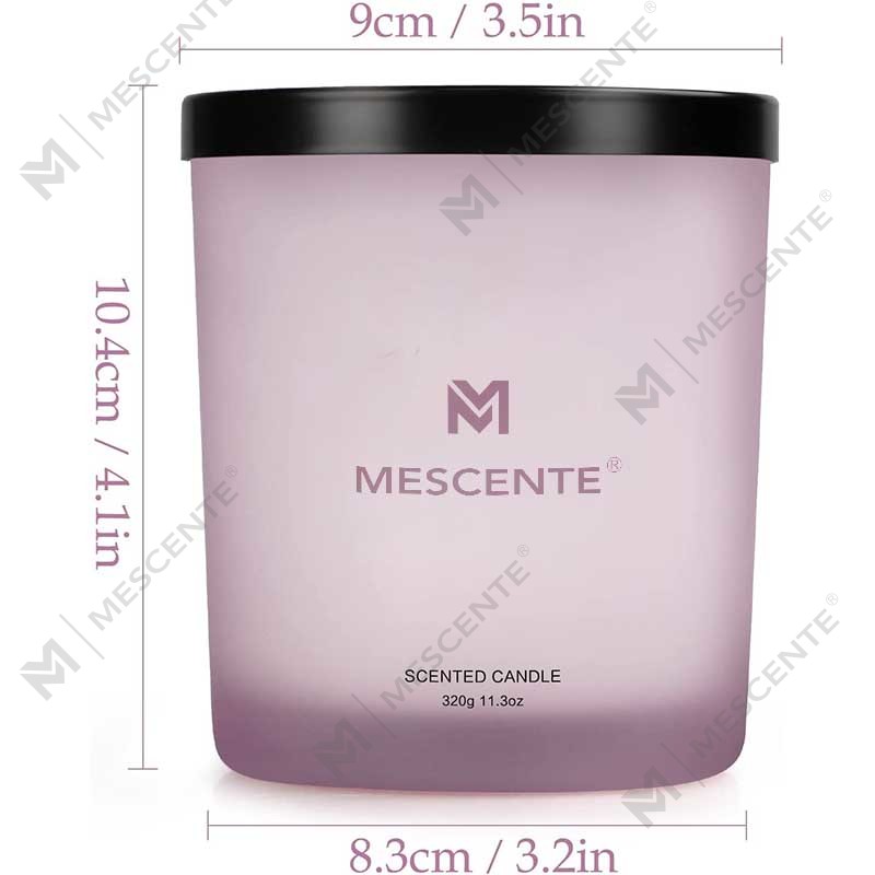 M&Scent Só Mórdhíola Saincheaptha Lipéad Príobháideach is Fearr Díolachán Lipéad Príobháideach Wick Lavender Céir Soighe Coinnle Scented