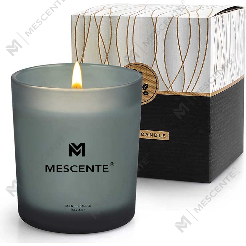 M&Scent Só Mórdhíola Saincheaptha Lipéad Príobháideach is Fearr Díolachán Lipéad Príobháideach Wick Lavender Céir Soighe Coinnle Scented