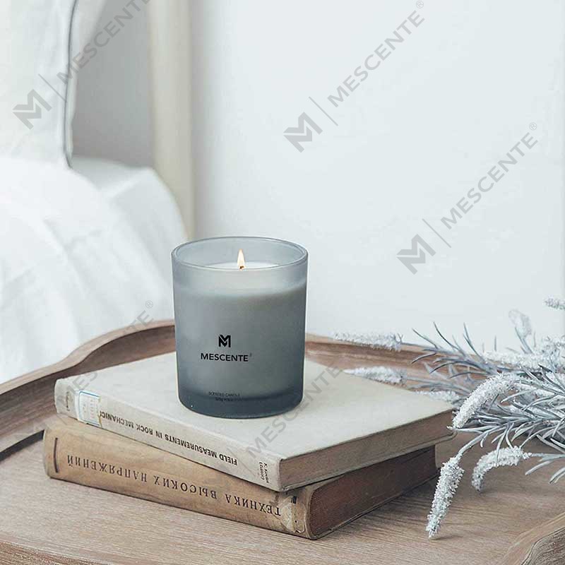 M&Scent Só Mórdhíola Saincheaptha Lipéad Príobháideach is Fearr Díolachán Lipéad Príobháideach Wick Lavender Céir Soighe Coinnle Scented
