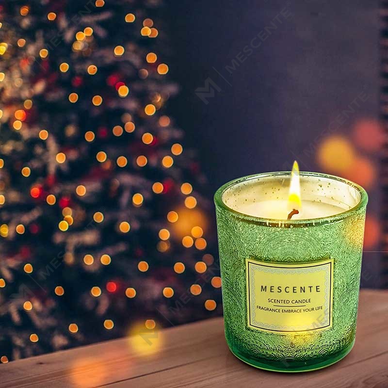Déantóirí Pearsanta Mórdhíola Só Decor Baile Bronntanais Pacáistiú Dath Jar Céir Candle Scented Le Bláthanna Triomaithe