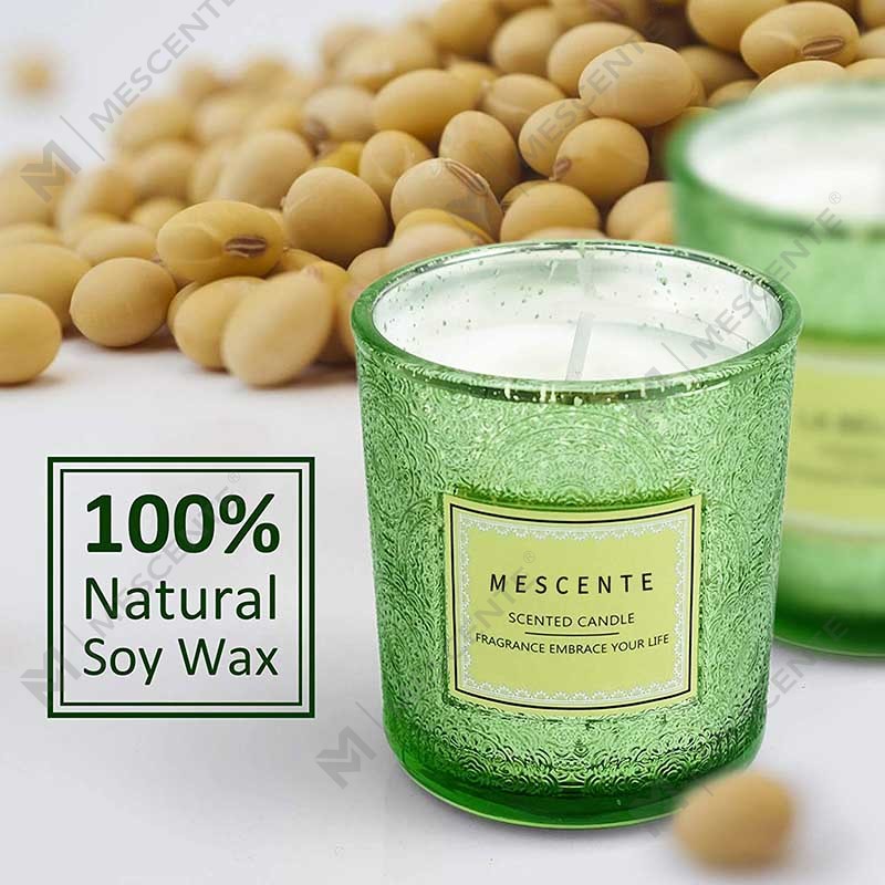 Déantóirí Pearsanta Mórdhíola Só Decor Baile Bronntanais Pacáistiú Dath Jar Céir Candle Scented Le Bláthanna Triomaithe