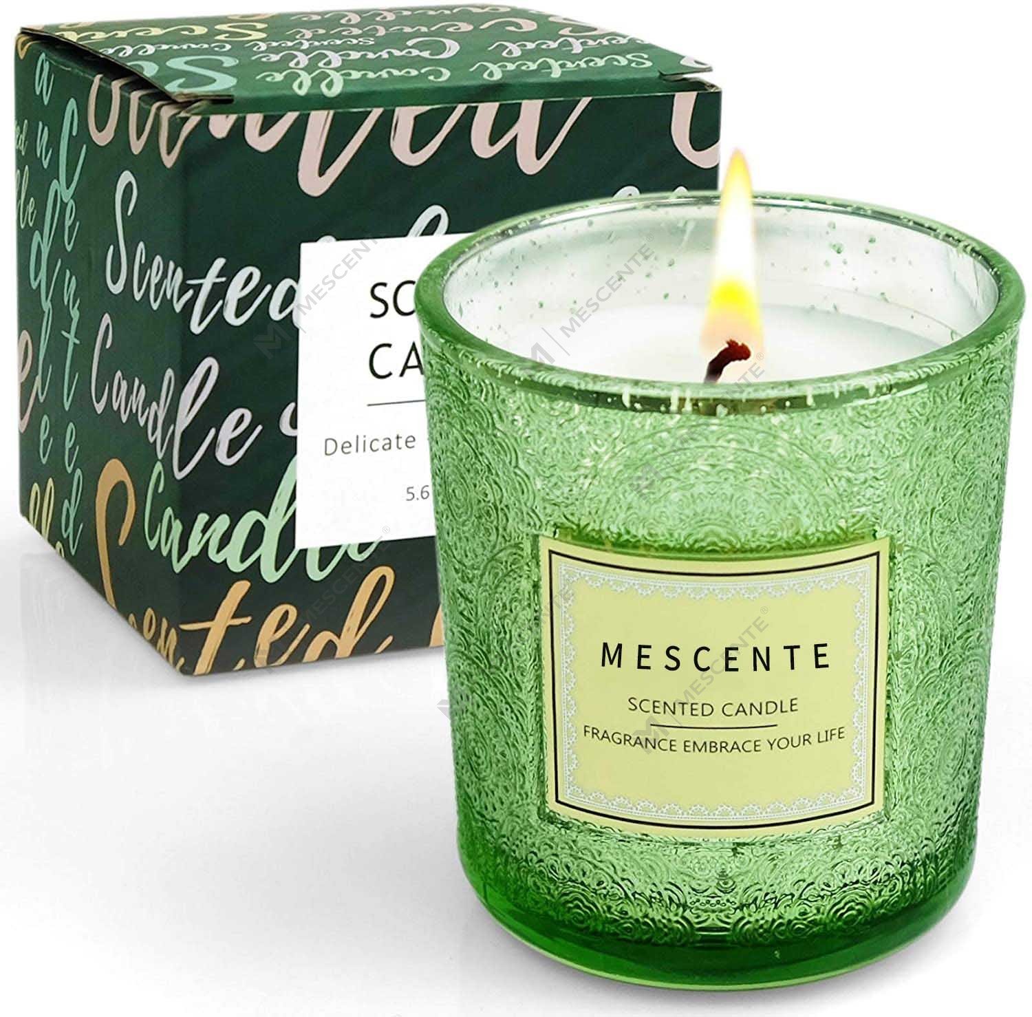 Déantóirí Pearsanta Mórdhíola Só Decor Baile Bronntanais Pacáistiú Dath Jar Céir Candle Scented Le Bláthanna Triomaithe