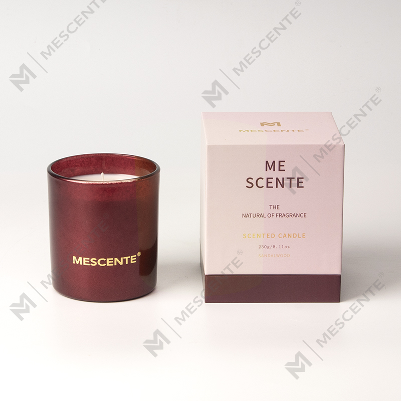 M&Scent Lipéad Príobháideach Prócaí Coinneal Dubh na Nollag Boladh Coinnle cumhartheiripe