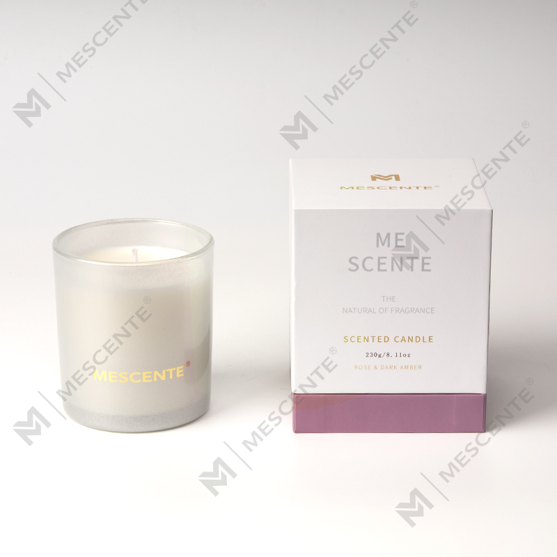 M&Scent Lipéad Príobháideach Prócaí Coinneal Dubh na Nollag Boladh Coinnle cumhartheiripe