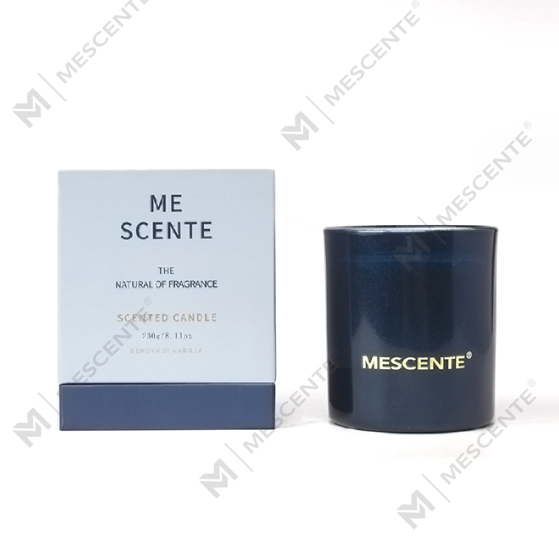 M&Scent Lipéad Príobháideach Prócaí Coinneal Dubh na Nollag Boladh Coinnle cumhartheiripe
