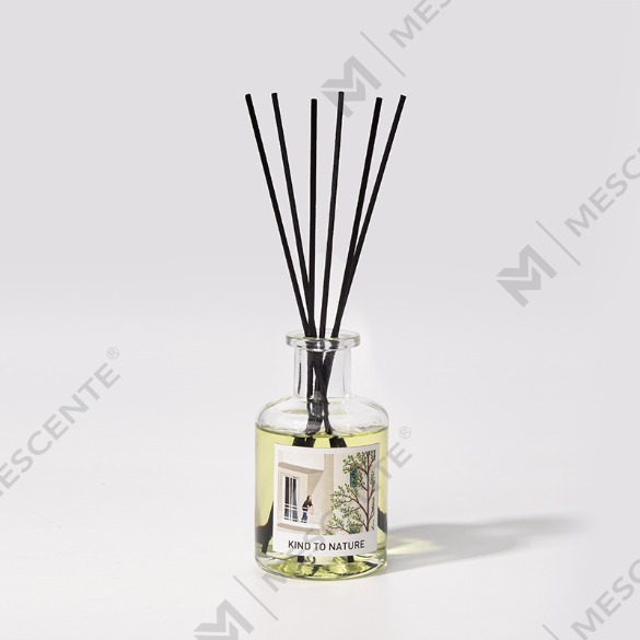 M&Scent Só 200ml Buidéal Bán Saincheaptha Bataí Adhmaid Idirleata giolcach le Bosca
