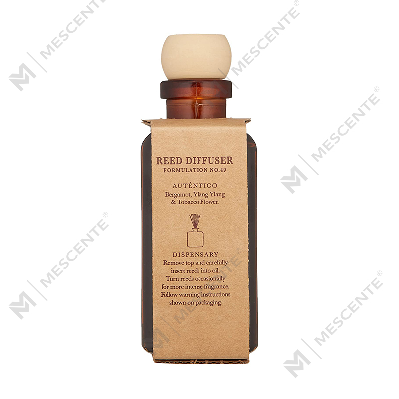 Só M&Scent Saincheaptha Buidéal Gloine Rós Mór Óir Bláth Lipéad Príobháideach Difuser Giolcach Leachtach Le Bosca Bronntanais