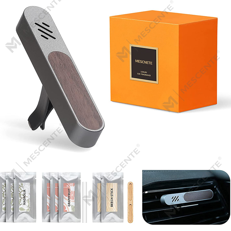 M&Scent Luxury Custom Lógó Crochta Car Scents Cumhrán Freshener Aeir