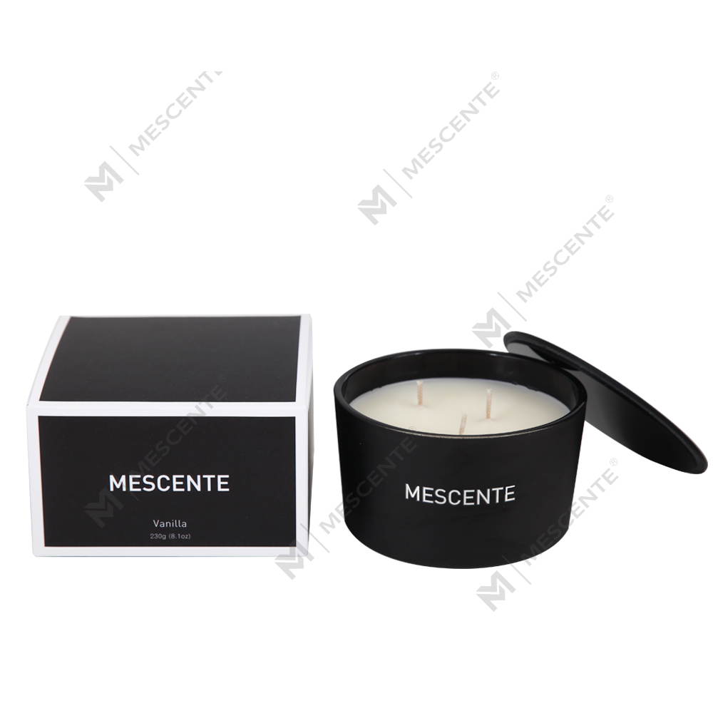 Próca Gloine Lipéad Príobháideach Mescente Mórdhíola 3 Chill Choinnle 100% Scented Céir Soighe