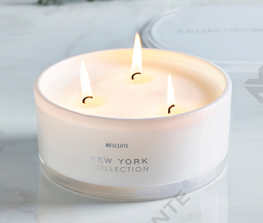 Próca Gloine Lipéad Príobháideach Mescente Mórdhíola 3 Chill Choinnle 100% Scented Céir Soighe