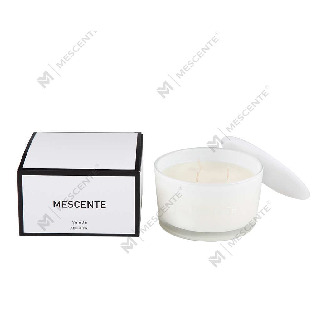 Próca Gloine Lipéad Príobháideach Mescente Mórdhíola 3 Chill Choinnle 100% Scented Céir Soighe