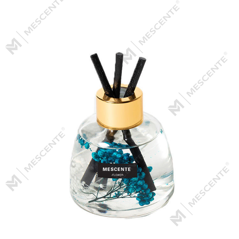 Cumhrán Bláthanna Buidéal Mini Bán Aroma Giolcach Diffuser Ola, Cumhrán Téalainn Giolcach Diffuser Bronntanais