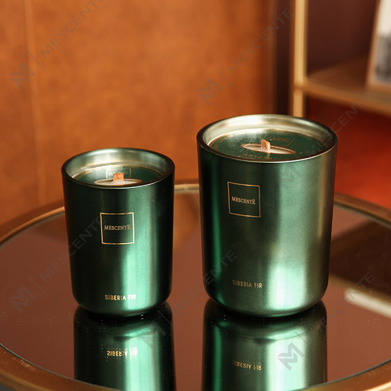 M&Scent Scent Mórdhíola Lipéad Príobháideach Só Saincheaptha Colún Céir Soighe Adhmad cumhra Wick