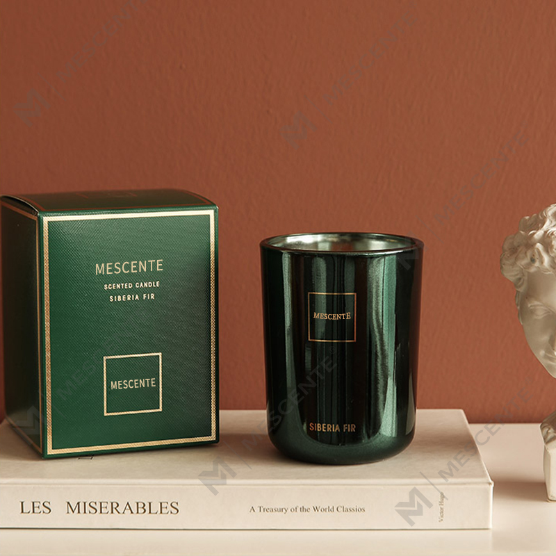M&Scent Scent Mórdhíola Lipéad Príobháideach Só Saincheaptha Colún Céir Soighe Adhmad cumhra Wick