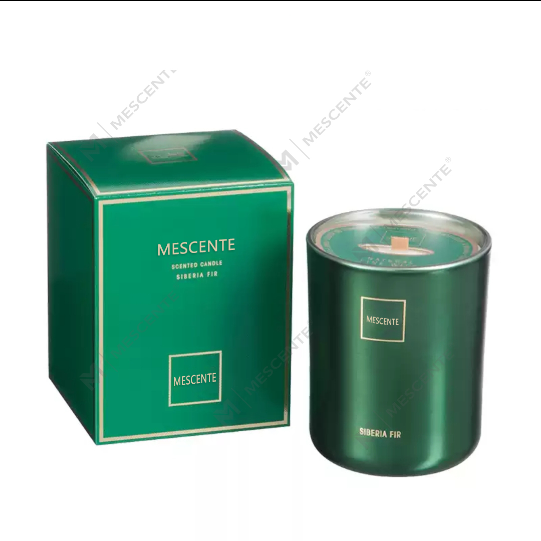M&Scent Scent Mórdhíola Lipéad Príobháideach Só Saincheaptha Colún Céir Soighe Adhmad cumhra Wick