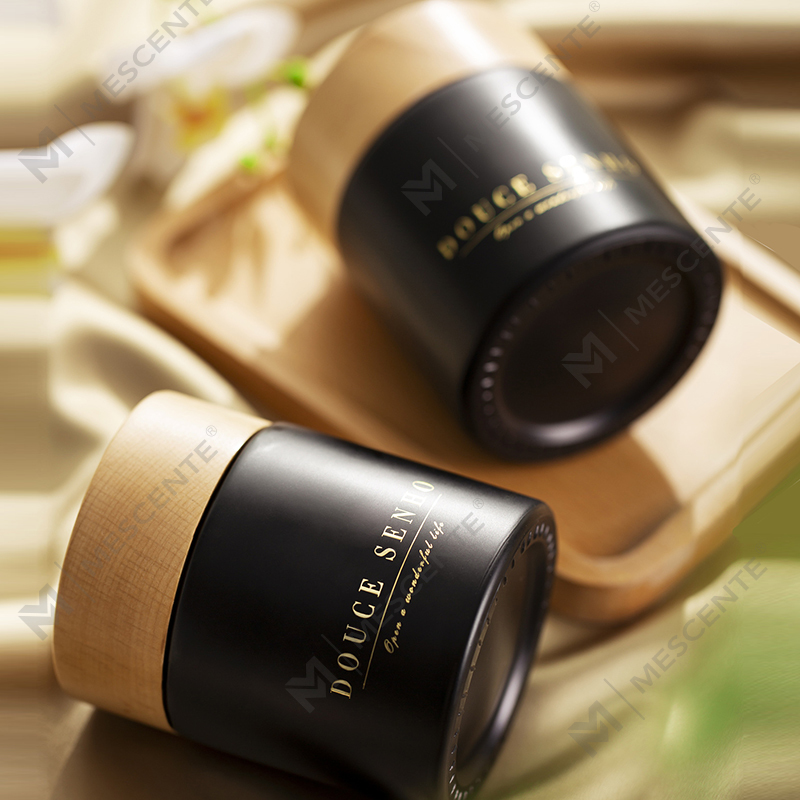 Cumhrán Buidéal Dubh M&Scent Ola Diffuserthóir Aroma Giolcach, Cumhrán Téalainne Tacar Bronntanais Giolcach Diffusers