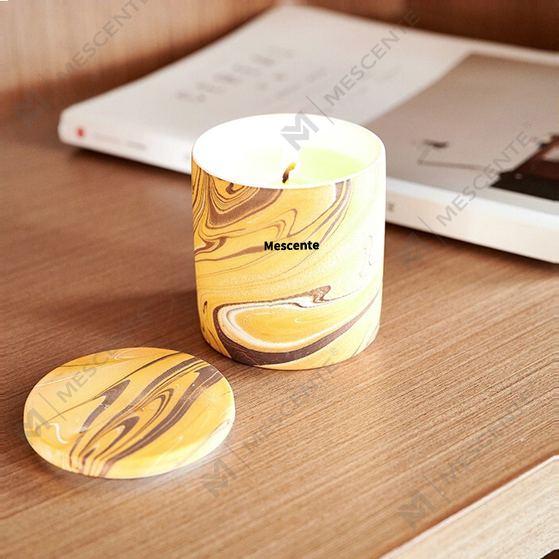 M&Boladh Mórdhíola Só Cheap Saincheaptha Lipéad Príobháideach Piléar Céir Soighe Scented Coinneal cumhra Wick
