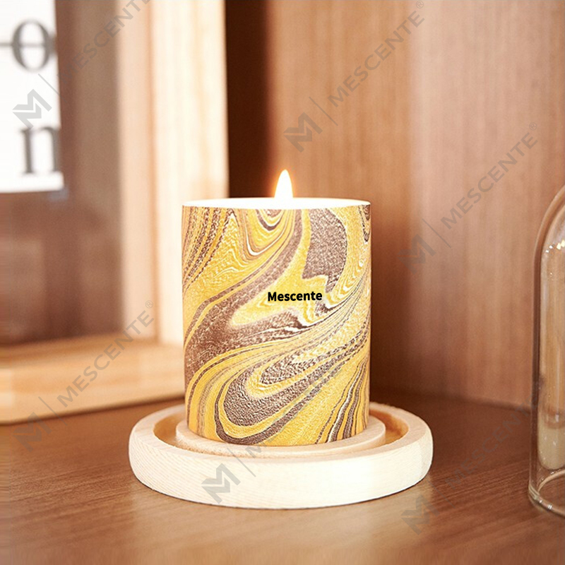 M&Boladh Mórdhíola Só Cheap Saincheaptha Lipéad Príobháideach Piléar Céir Soighe Scented Coinneal cumhra Wick